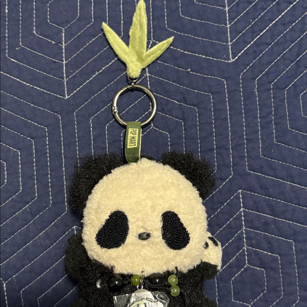 POP MART Skullpanda Lazy Panda Plush Pendant - Picture 5 of 9